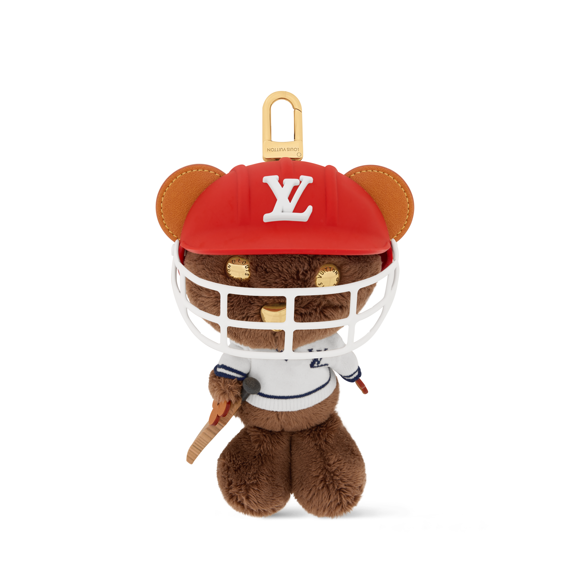 LV Louis Bear Cricket Bag Charm S00 - Accessories M03678 | LOUIS
